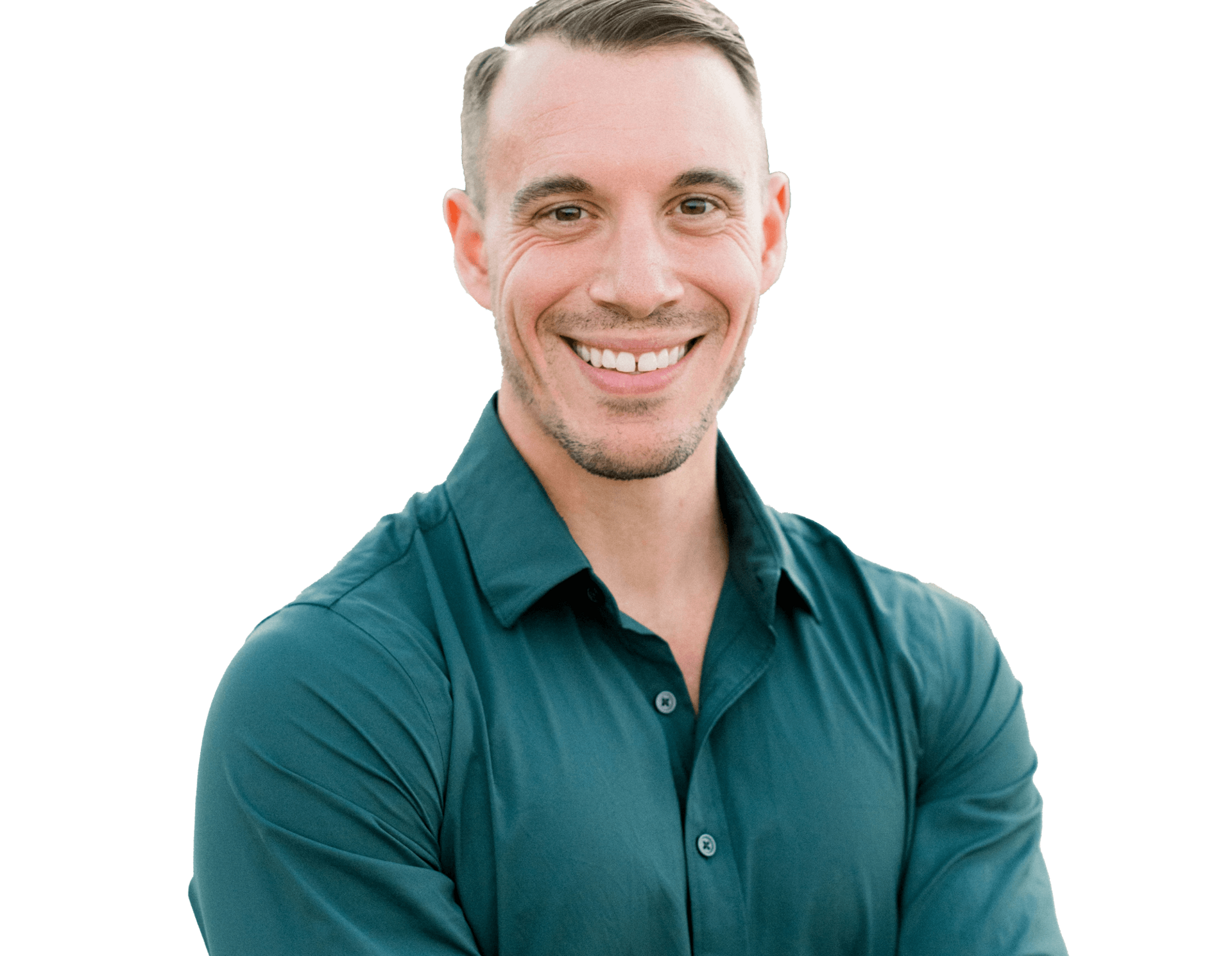 Man smiling